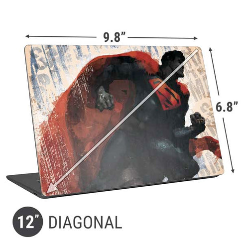 DC Comics Superman Color Sketch Universal Laptop 12in (9.8 x 6.8in) Skin